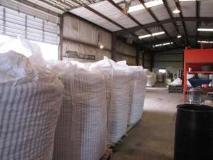each of these bags holds 1800- 1900 POUNDS of pecans!